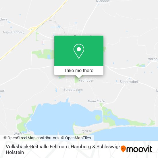 Volksbank-Reithalle Fehmarn map