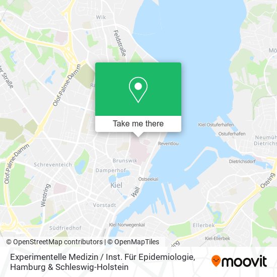 Experimentelle Medizin / Inst. Für Epidemiologie map