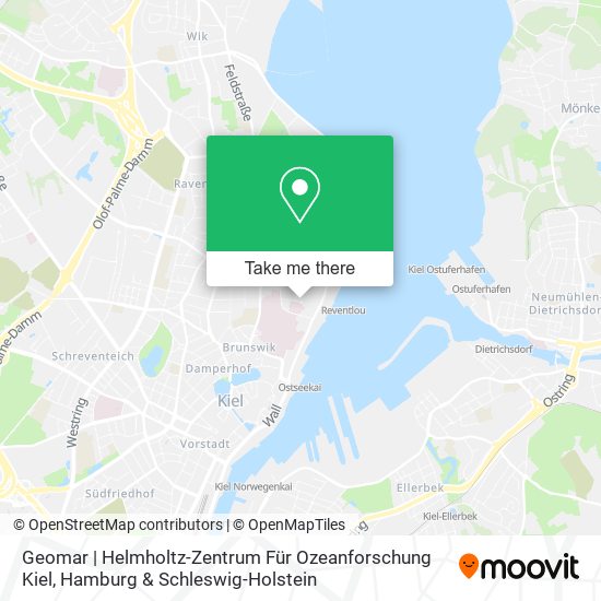 Geomar | Helmholtz-Zentrum Für Ozeanforschung Kiel map