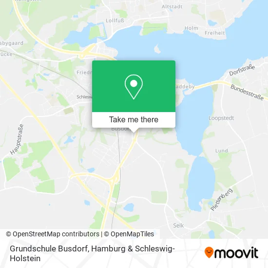 Карта Grundschule Busdorf