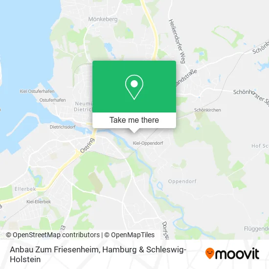 Карта Anbau Zum Friesenheim