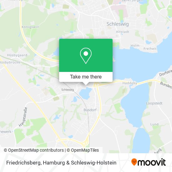 Friedrichsberg map