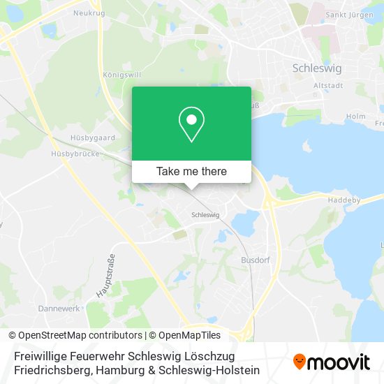 Freiwillige Feuerwehr Schleswig Löschzug Friedrichsberg map