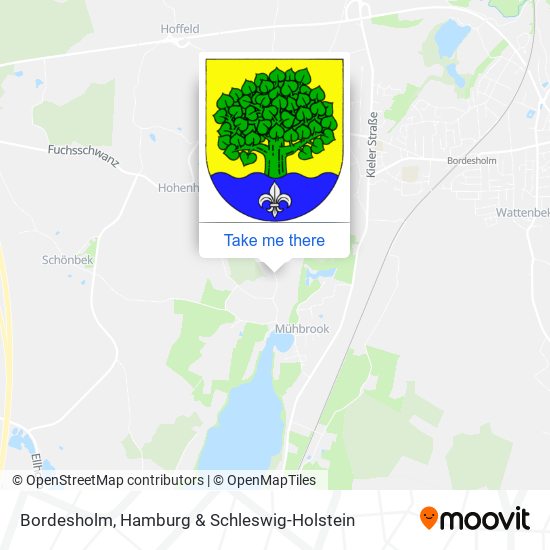 Bordesholm map