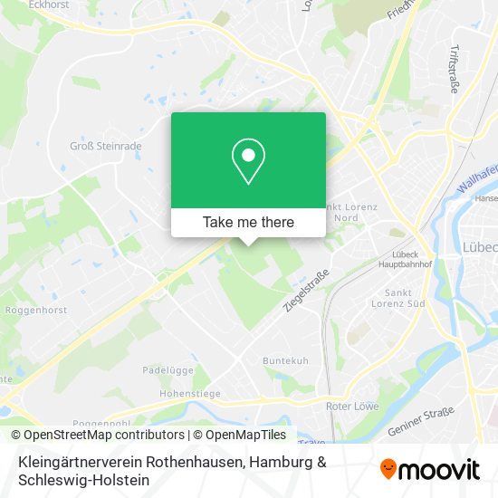 Kleingärtnerverein Rothenhausen map