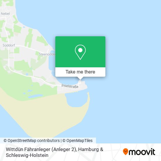Wittdün Fähranleger (Anleger 2) map