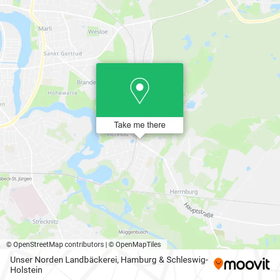 Карта Unser Norden Landbäckerei