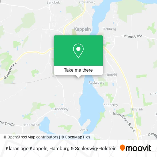 Карта Kläranlage Kappeln