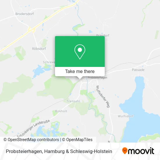Карта Probsteierhagen