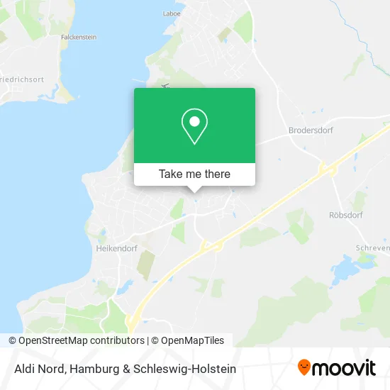 Карта Aldi Nord