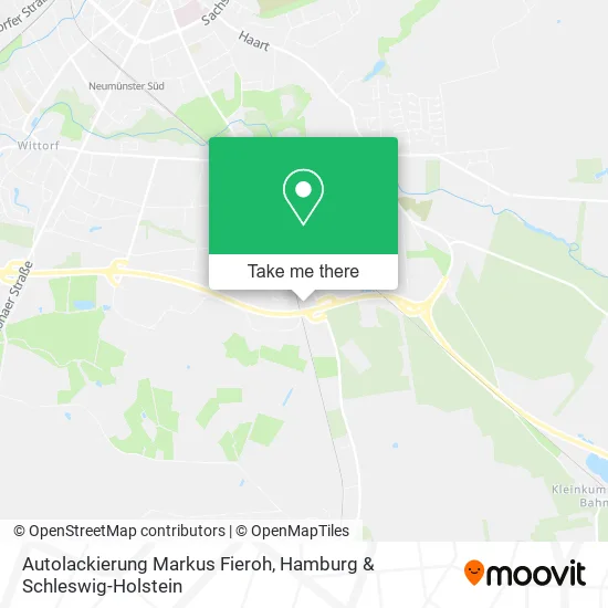 Карта Autolackierung Markus Fieroh