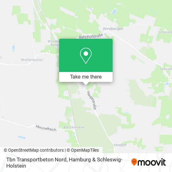 Tbn Transportbeton Nord map