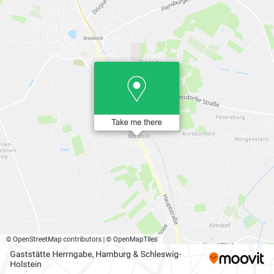 Gaststätte Herrngabe map