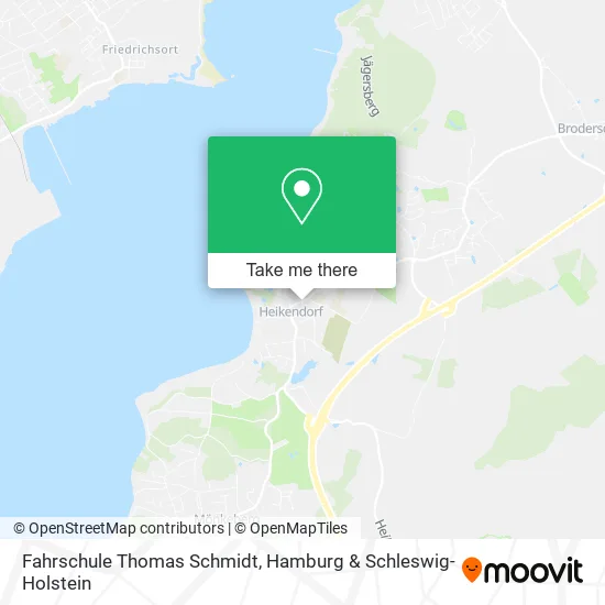 Карта Fahrschule Thomas Schmidt