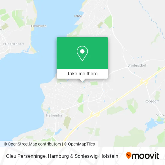 Карта Oleu Persenninge