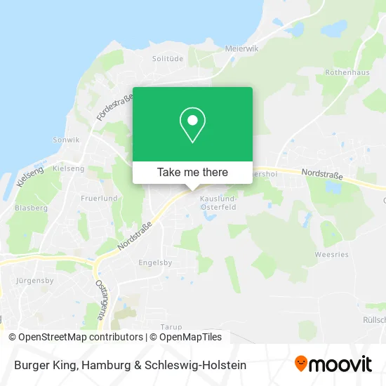 Карта Burger King