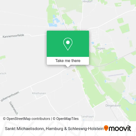 Карта Sankt Michaelisdonn