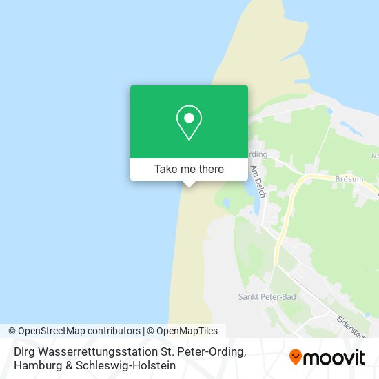 Dlrg Wasserrettungsstation St. Peter-Ording map