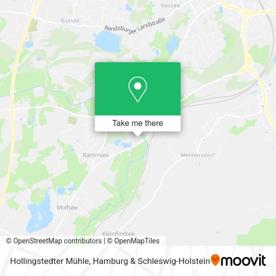Hollingstedter Mühle map