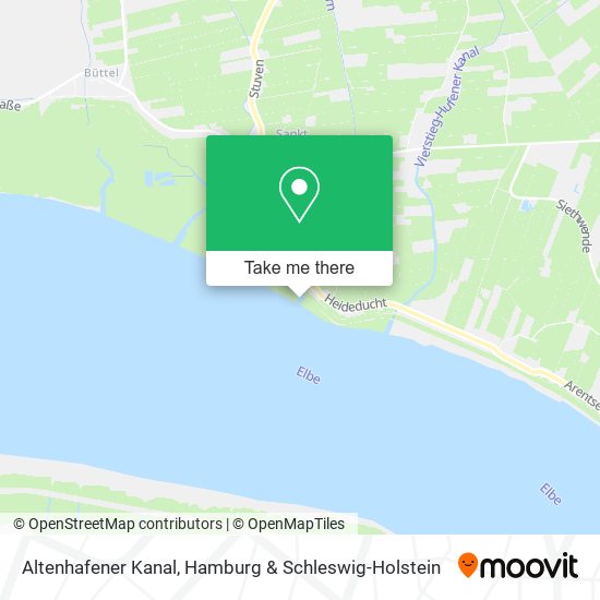 Altenhafener Kanal map