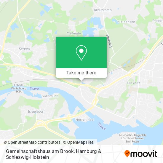 Gemeinschaftshaus am Brook map
