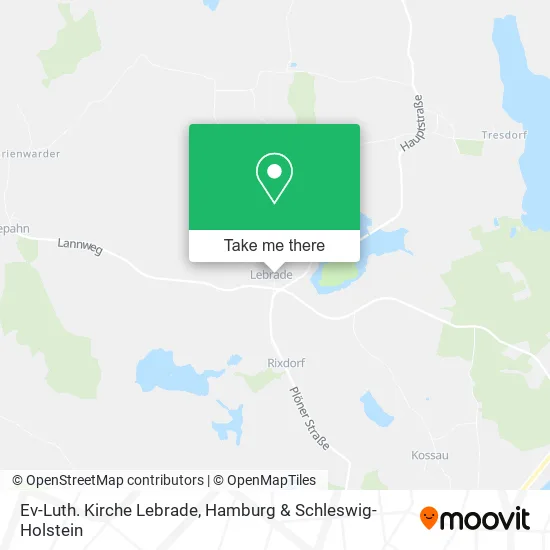 Карта Ev-Luth. Kirche Lebrade