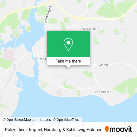 Карта Polizeidienerkoppel