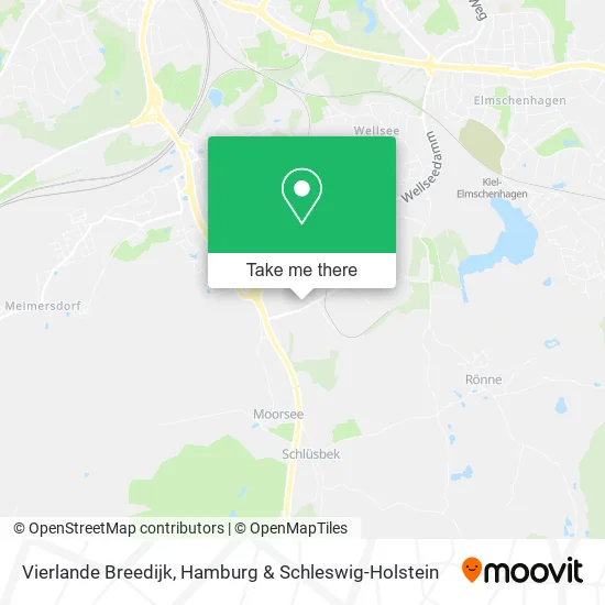 Карта Vierlande Breedijk