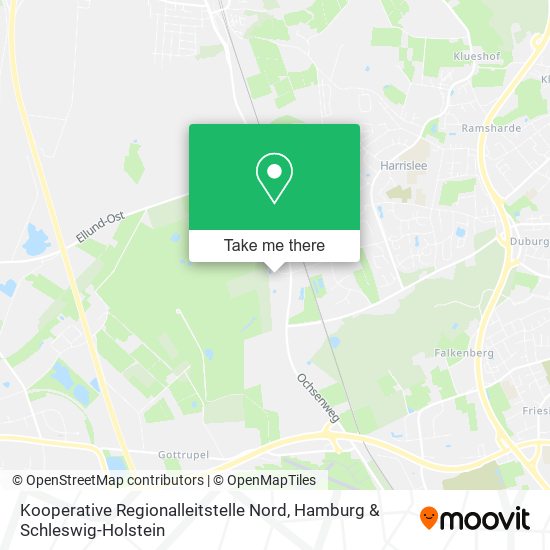 Kooperative Regionalleitstelle Nord map