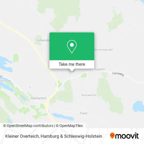 Карта Kleiner Overteich