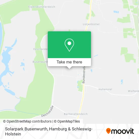 Карта Solarpark Busenwurth