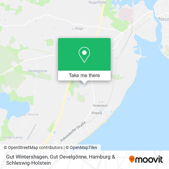 Gut Wintershagen, Gut Oevelgönne map
