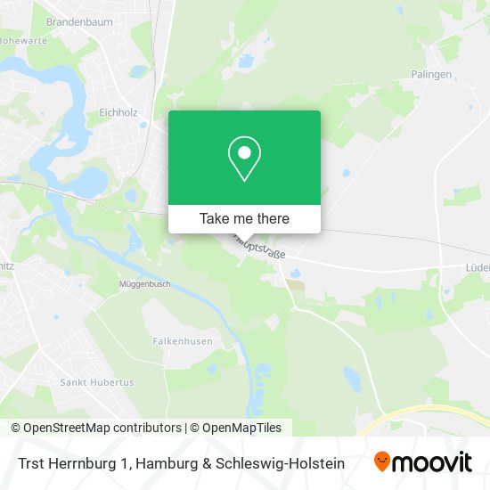 Trst Herrnburg 1 map