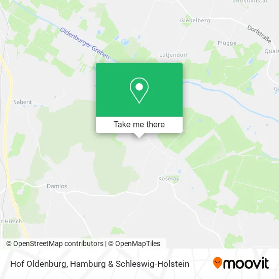 Карта Hof Oldenburg