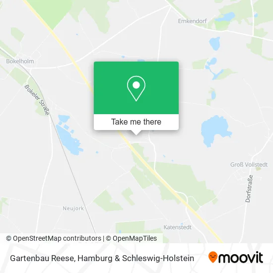 Карта Gartenbau Reese