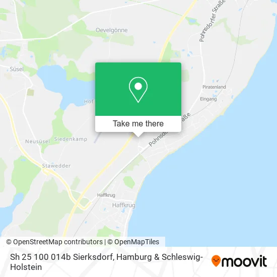 Карта Sh 25 100 014b Sierksdorf