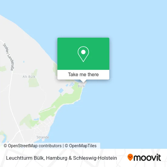 Карта Leuchtturm Bülk