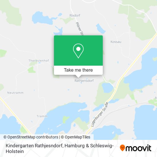 Kindergarten Rathjesndorf map