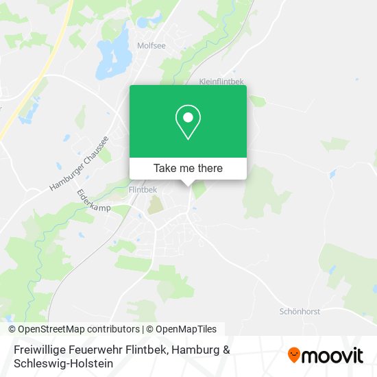 Freiwillige Feuerwehr Flintbek map