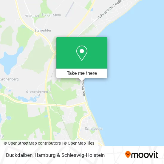 Карта Duckdalben