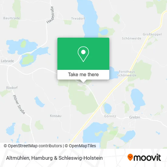 Карта Altmühlen