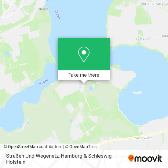 Карта Straßen Und Wegenetz