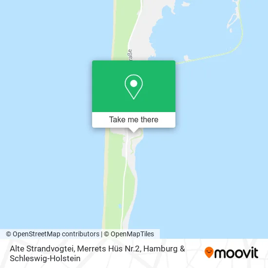 Карта Alte Strandvogtei, Merrets Hüs Nr.2