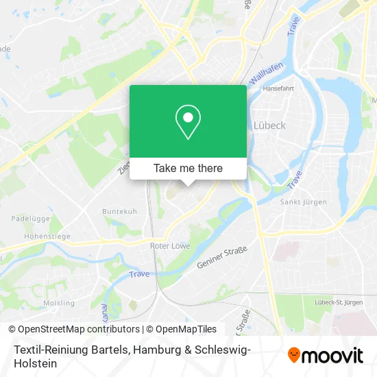 Карта Textil-Reiniung Bartels