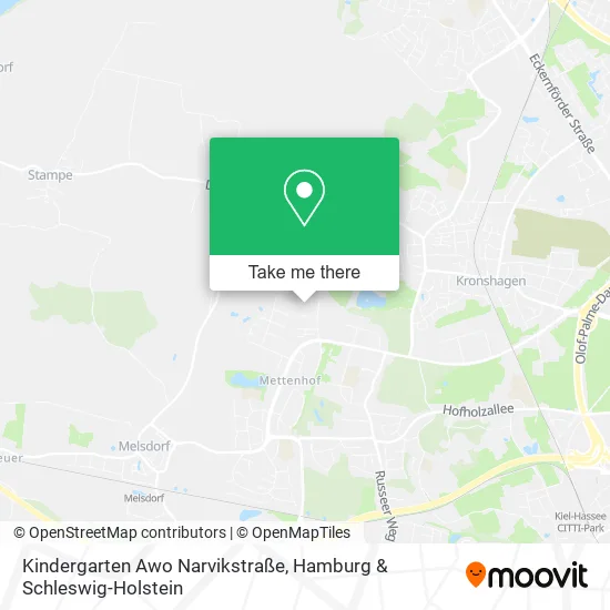 Карта Kindergarten Awo Narvikstraße
