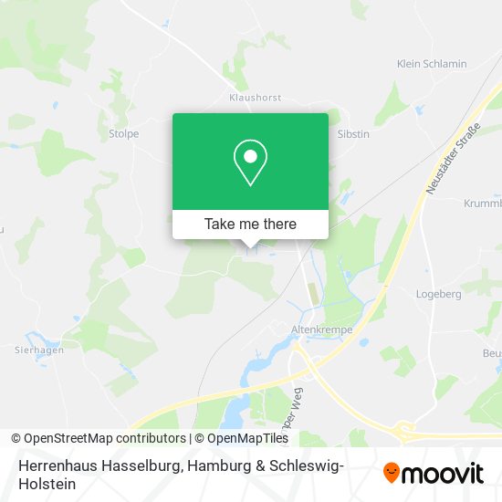 Карта Herrenhaus Hasselburg