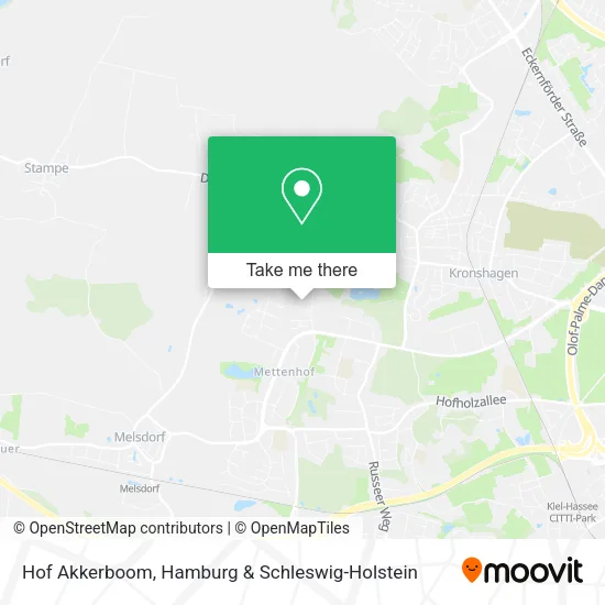 Карта Hof Akkerboom