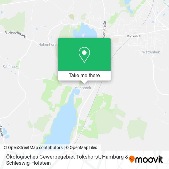 Ökologisches Gewerbegebiet Tökshorst map