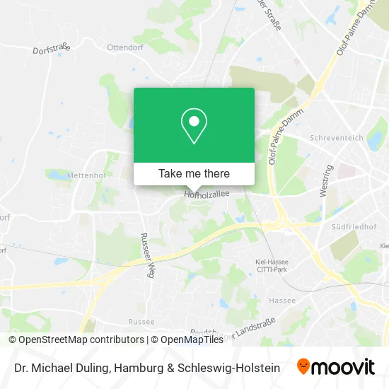 Карта Dr. Michael Duling