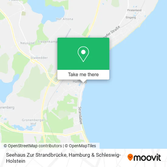 Карта Seehaus Zur Strandbrücke